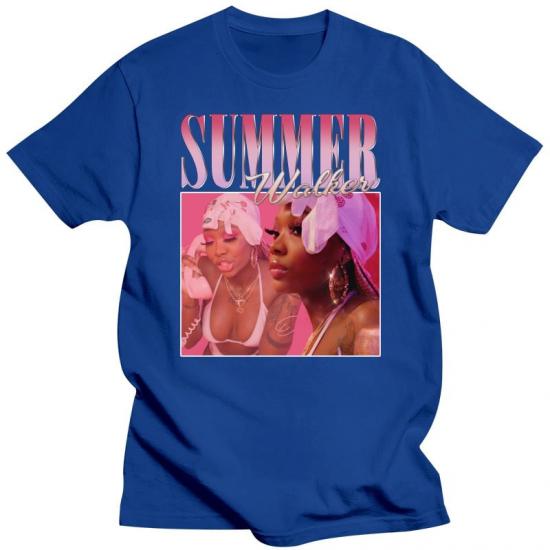 Summer Walker,R&B,Over It,Skyblue Tshirt