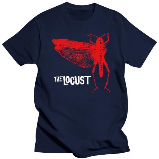 The Locust Band, Grindcore, ‎mathcore‎, ‎powerviolence,blue Tshirt