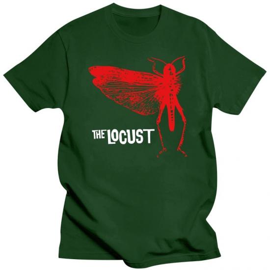 The Locust Band, Grindcore, ‎mathcore‎, ‎powerviolence,green Tshirt