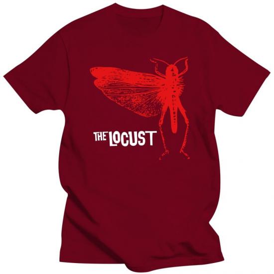 The Locust Band, Grindcore, ‎mathcore‎, ‎powerviolence,red Tshirt