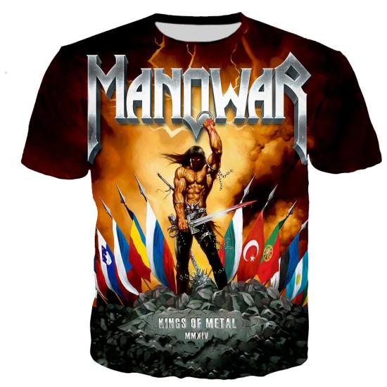 Manowar  Band T shirt