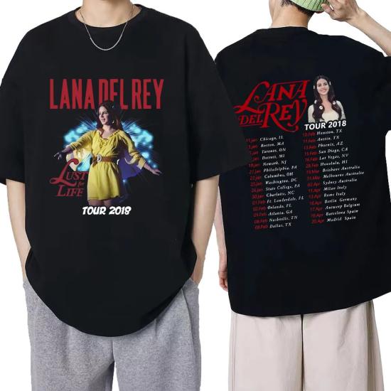 Lana Del Rey singer songwriter music t shirts