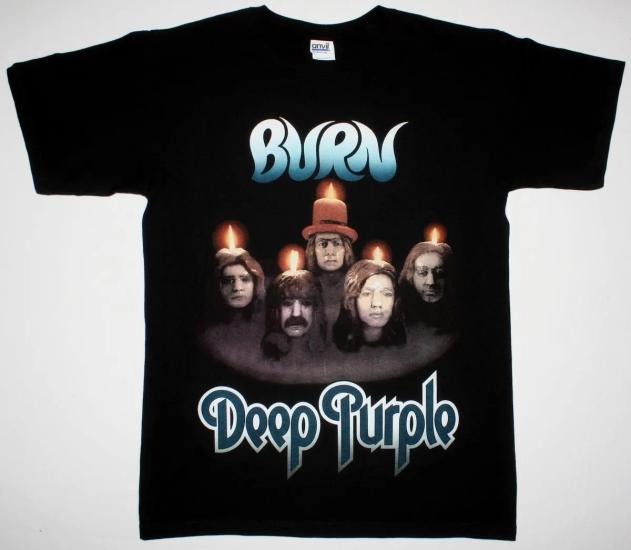 Deep Purple Burn Rock  Band T shirt