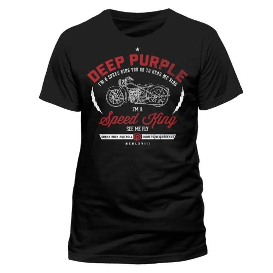 Deep Purple Speed King, Rock  Band T shirt