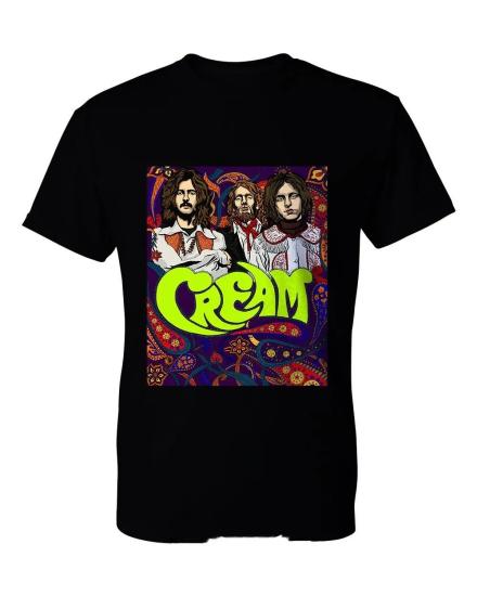 Cream Band Eric Clapton , Rock  Band T shirt