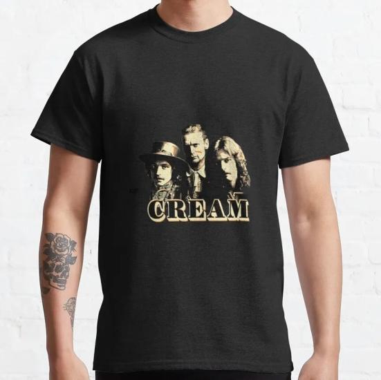 Cream Band ,Jack Bruce, Eric Clapton, Ginger Baker, T shirt