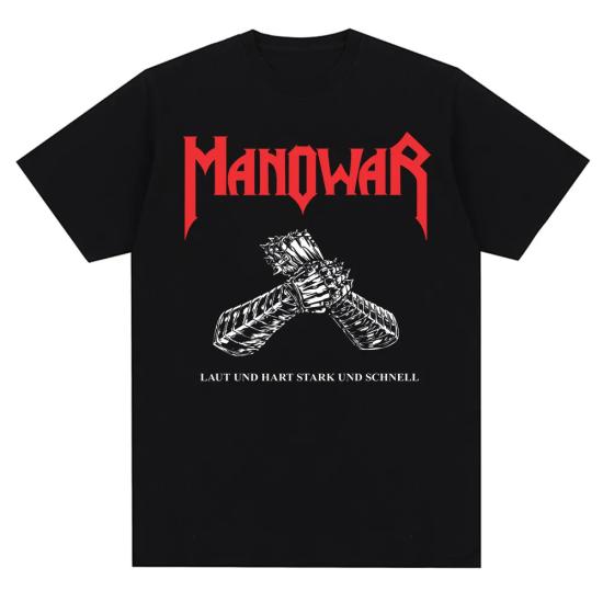 Manowar American heavy metal Band graphic tees
