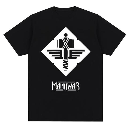 Manowar T shirt,Rock Band T shirt