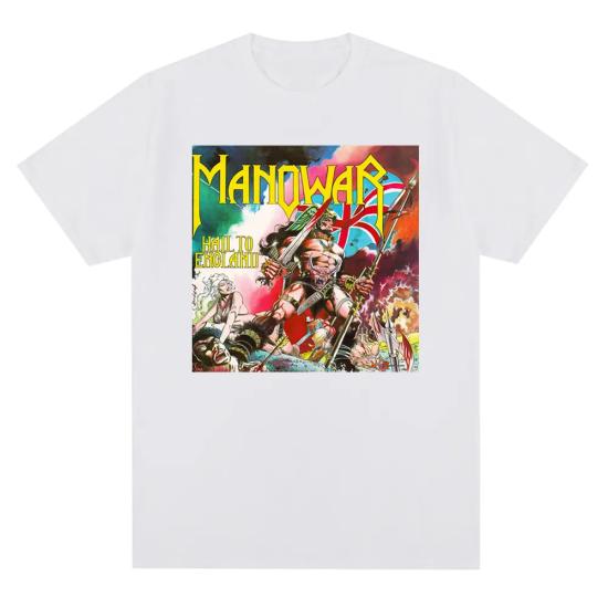 Manowar T shirt,Rock Band T shirt