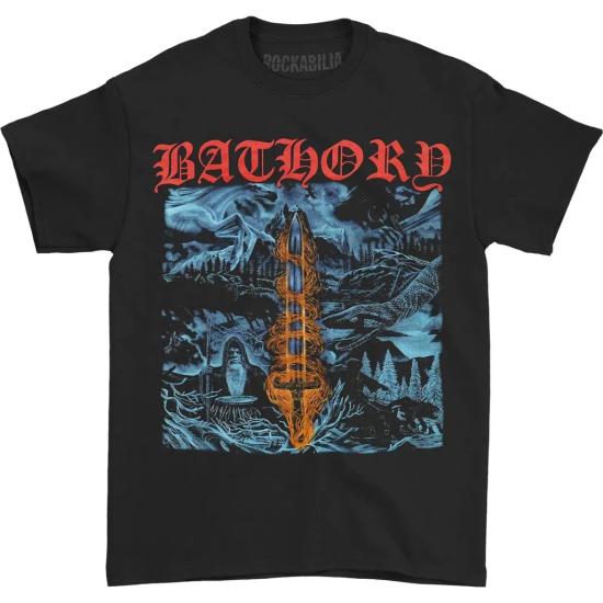 Bathory Swedish black metal Band T shirt