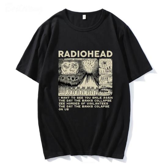 Radiohead T shirt, Band T shirt