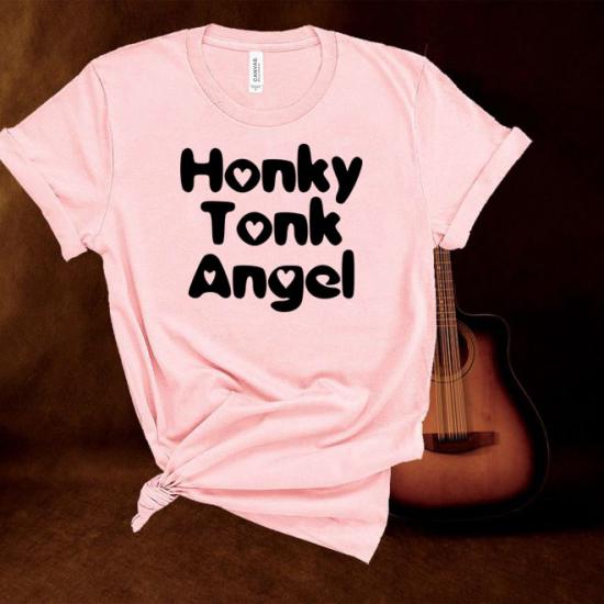 Honky Tonk Angel Tee, Country Music  Tshirt/
