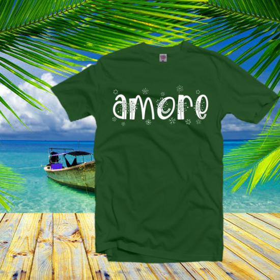 Amore Tshirt, Love In Italian Shirt,Ciao Bella Shirt/