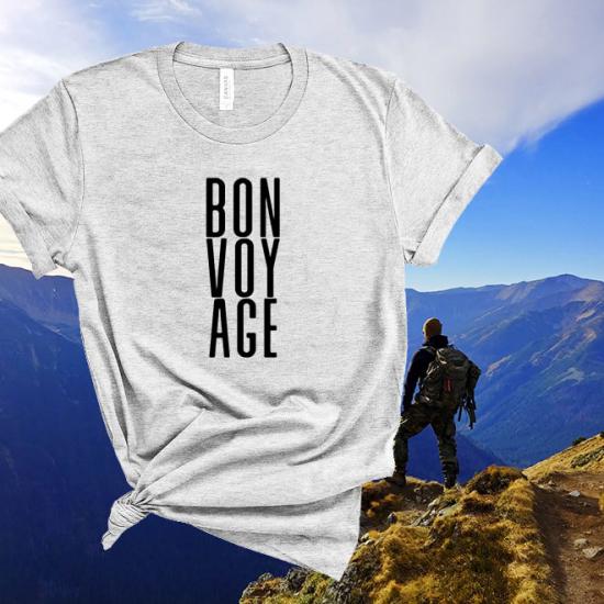 Bonvoyage T-shirt,bonvoyage shirt,honeymoon shirt/