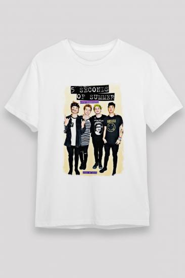 5 Seconds Of Summer Music Band Unisex Tshirt  15