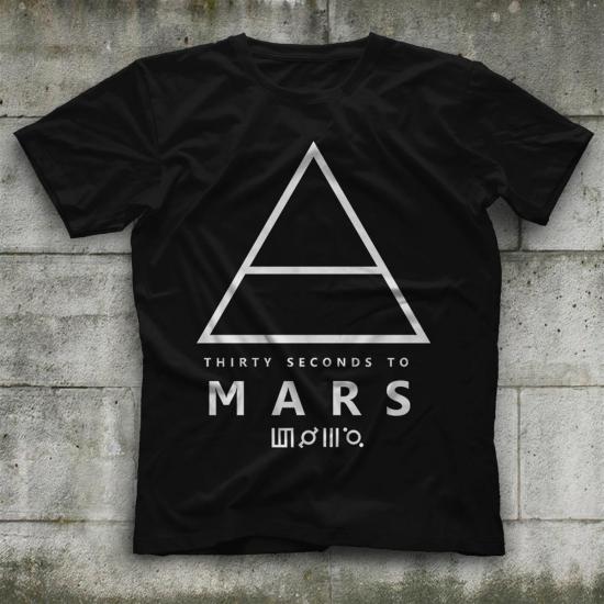30 Seconds To Mars, Music Band ,Unisex Tshirt  02/