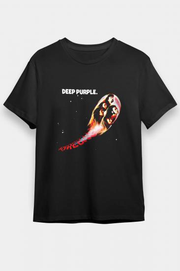 Deep Purple T shirt, Music Band ,Unisex Tshirt 06/