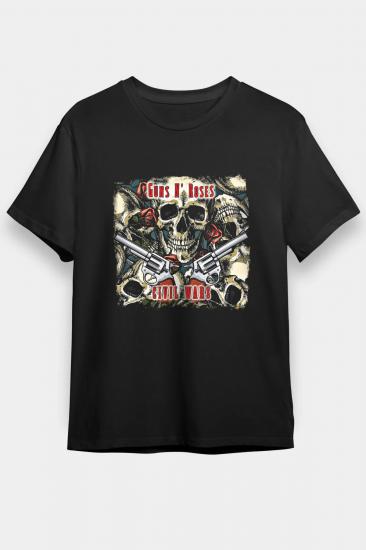 Guns N’ Roses T shirt , Music Band ,Unisex Tshirt  17