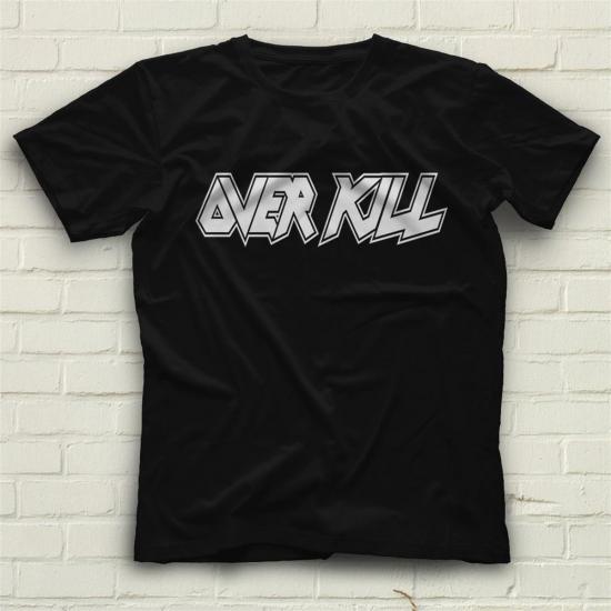 Overkill T shirt, Music Band ,Unisex Tshirt  02