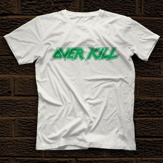 Overkill T shirt, Music Band ,Unisex Tshirt  08/