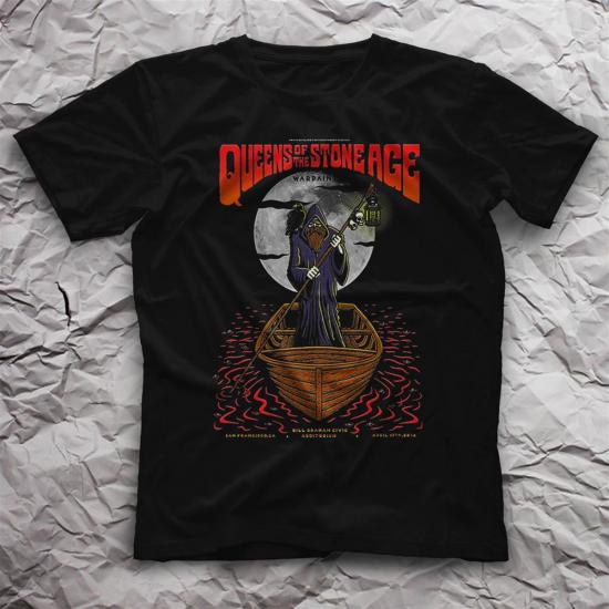 Queens of the Stone Age T shirt, Music Band Tshirt  02