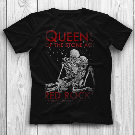 Queens of the Stone Age T shirt, Music Band Tshirt  05