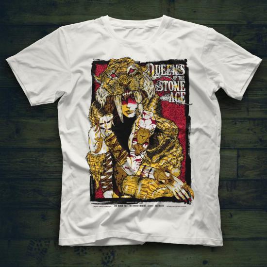 Queens of the Stone Age T shirt, Music Band Tshirt  08
