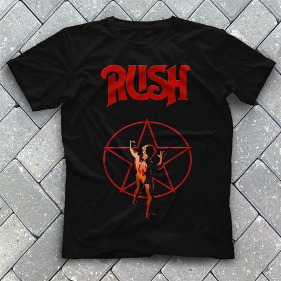 Rush T shirt, Music Band ,Unisex Tshirt  03
