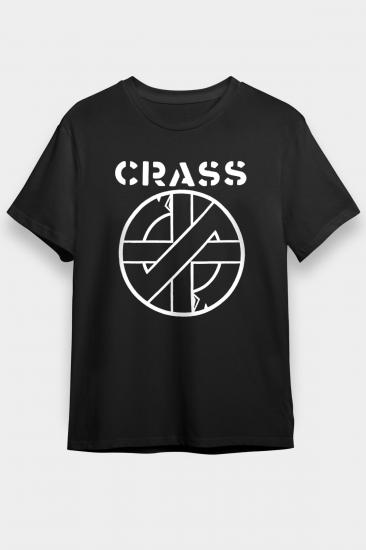 Crass T shirt English punk rock Band Unisex Tshirt