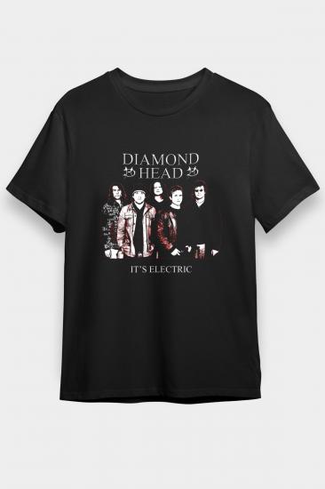 Diamond Head T shirt, Music Band ,Unisex Tshirt 09