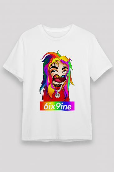 6ix9ine T shirt,Hip Hop,Rap Tshirt 01