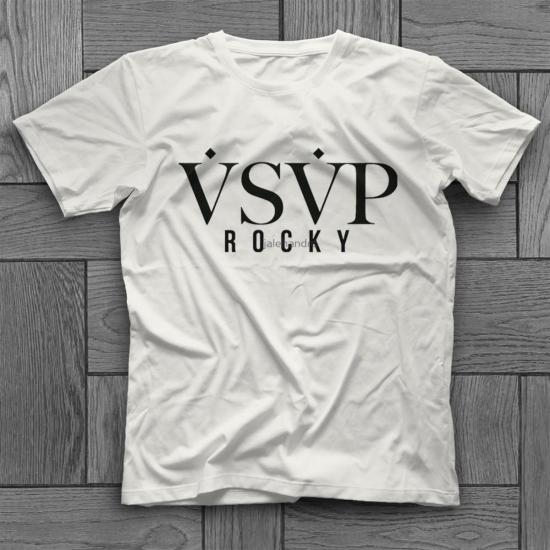 ASAP Rocky T shirt,Hip Hop,Rap Tshirt 07