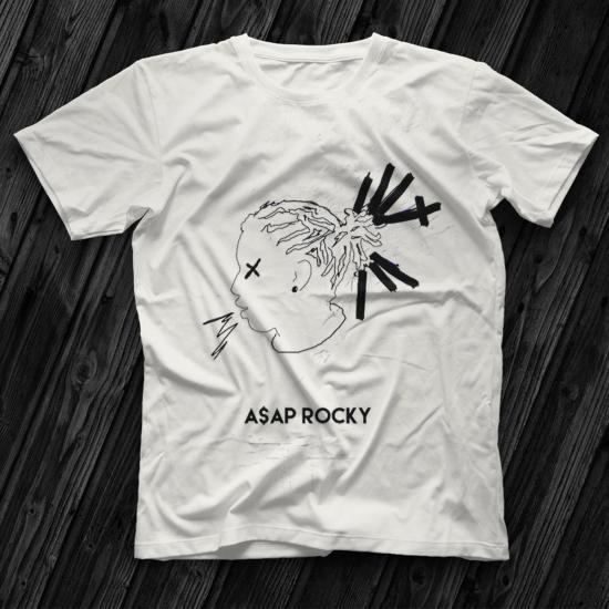 ASAP Rocky T shirt,Hip Hop,Rap Tshirt 09