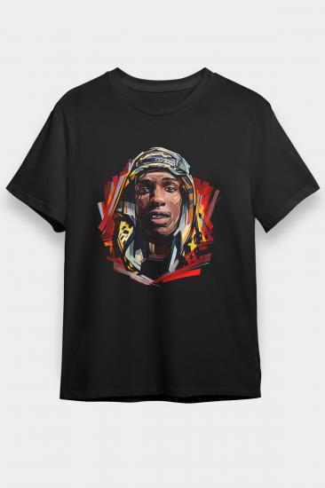 ASAP Rocky T shirt,Hip Hop,Rap Tshirt 18