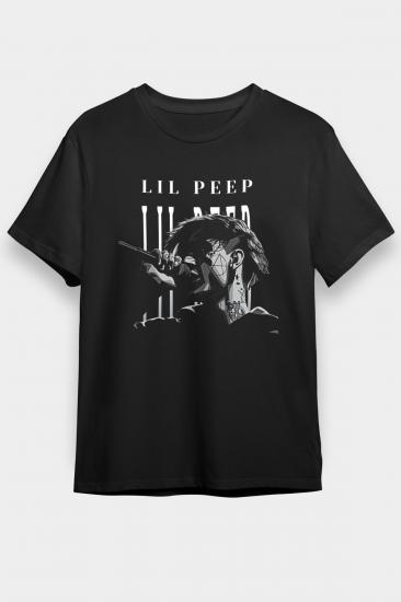 Lil Peep T shirt,Hip Hop,Rap Tshirt 06