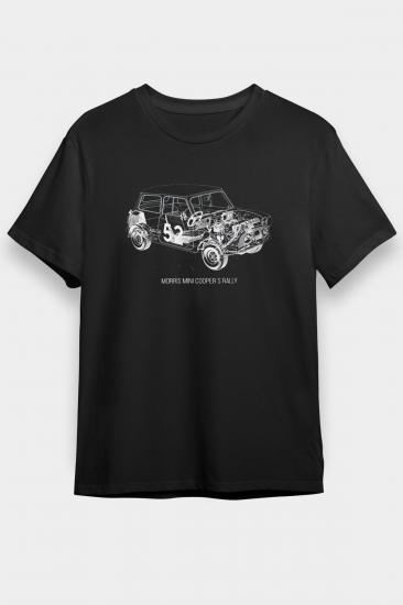 Morris-mini-cooper-s Cars,Racing,Unisex,Tshirt