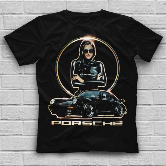 Porsche,Cars,Racing,Unisex,Tshirt 08
