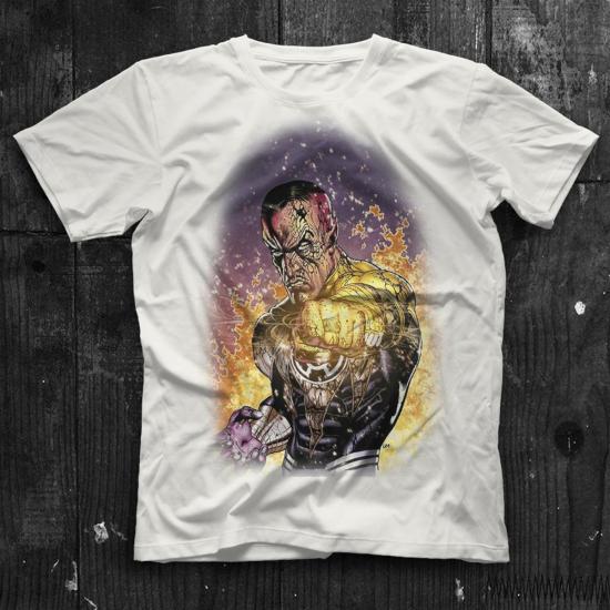 Sinestro T shirt,Cartoon,Comics,Anime Tshirt 08/
