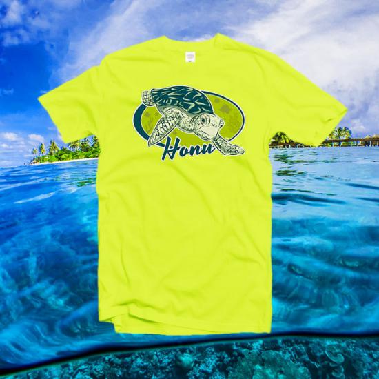 Aloha,Honu Turtle,Beach ,summer,ocean Unisex Classic tshirt