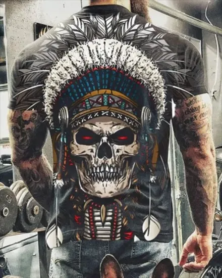 Chief Skull Tshirt/