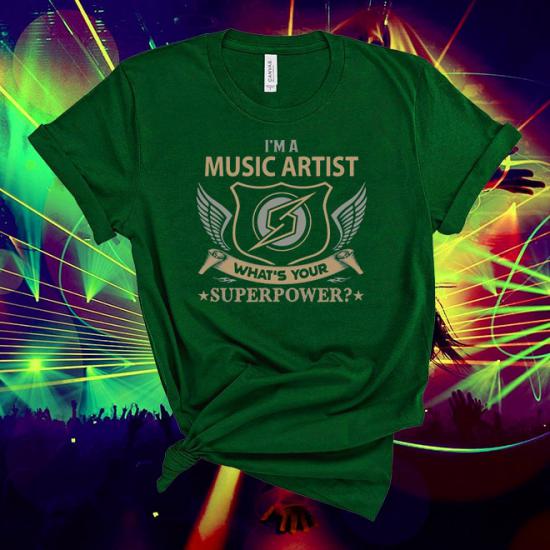 Superpower Music Artist Music T shirt