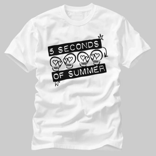 5 Seconds Of Summer,Logo,Music Tshirt