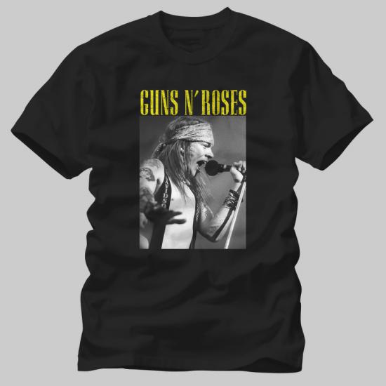 Guns N Roses,Axl,Live Profile Tshirt