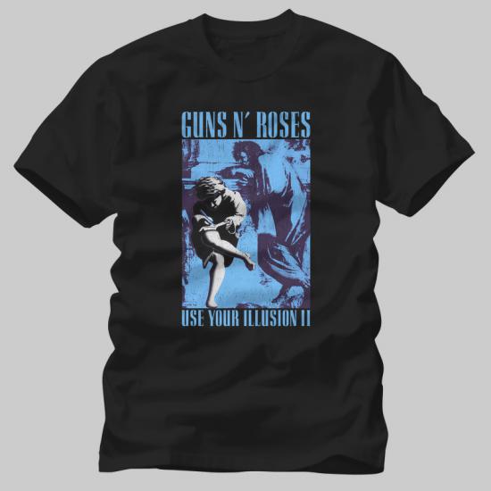 Guns N Roses,Use Your Illusion Tour 1991,Music Tshirt/