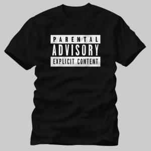 Parental Advisory Black Tshirt